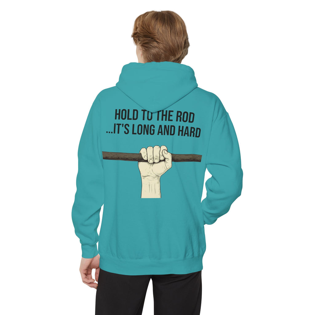 "Hold to the Rod" Garment-Dyed Hoodie