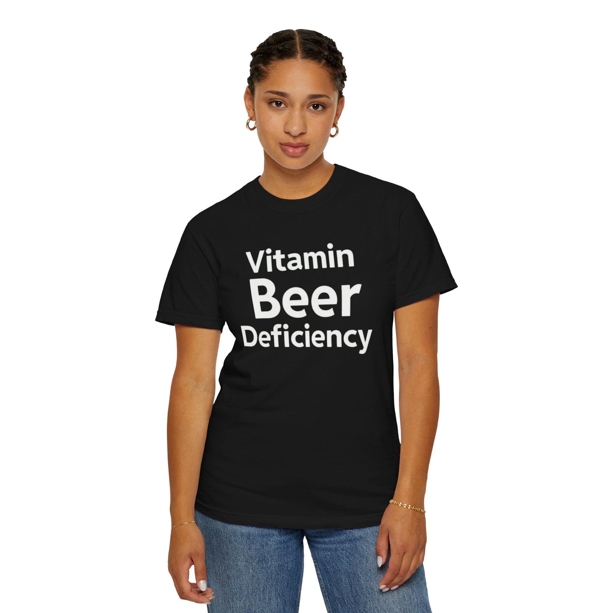 "Vitamin Beer" Unisex Garment-Dyed T-shirt