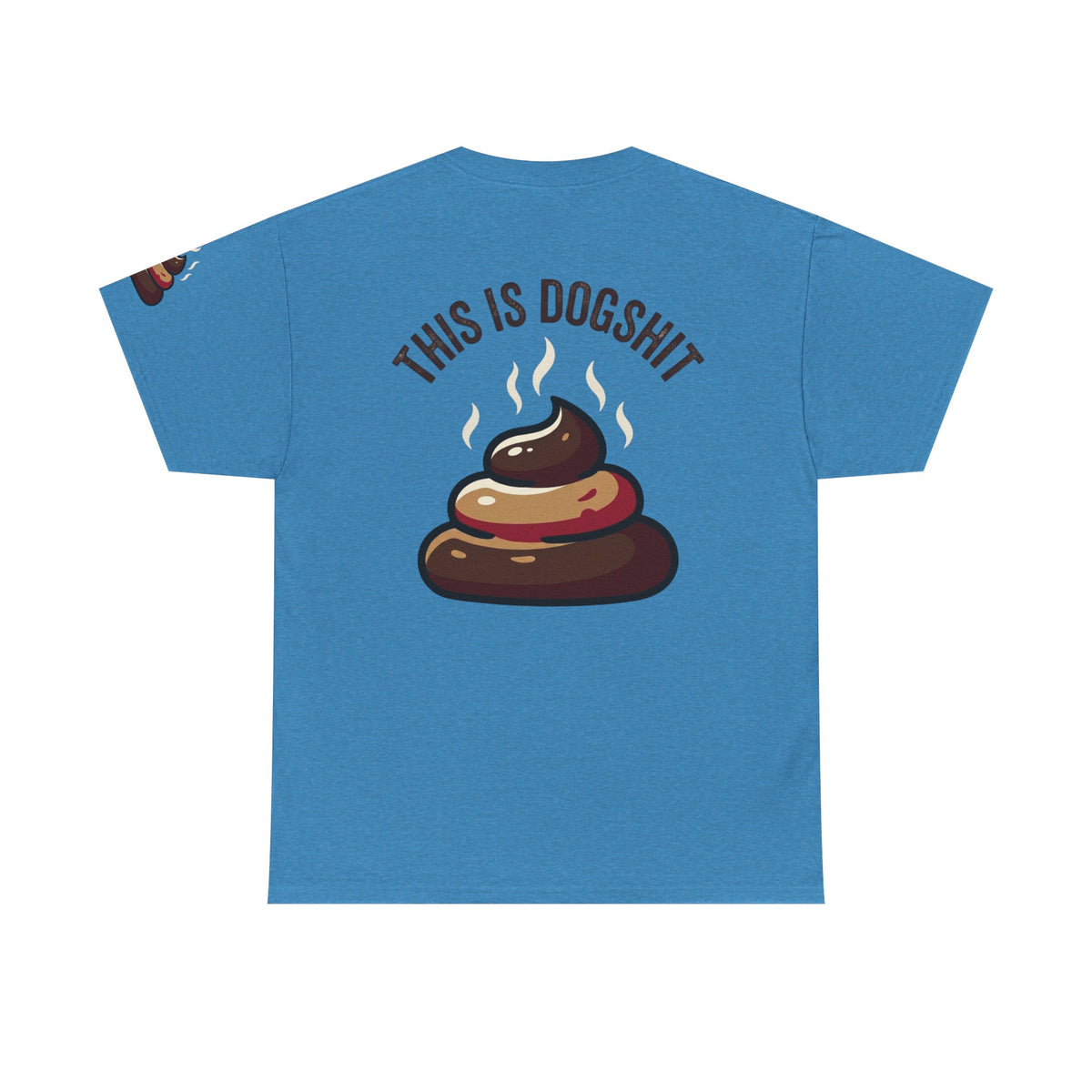 Color: Heather Sapphire | This is Dogshit Premium Graphic Tee