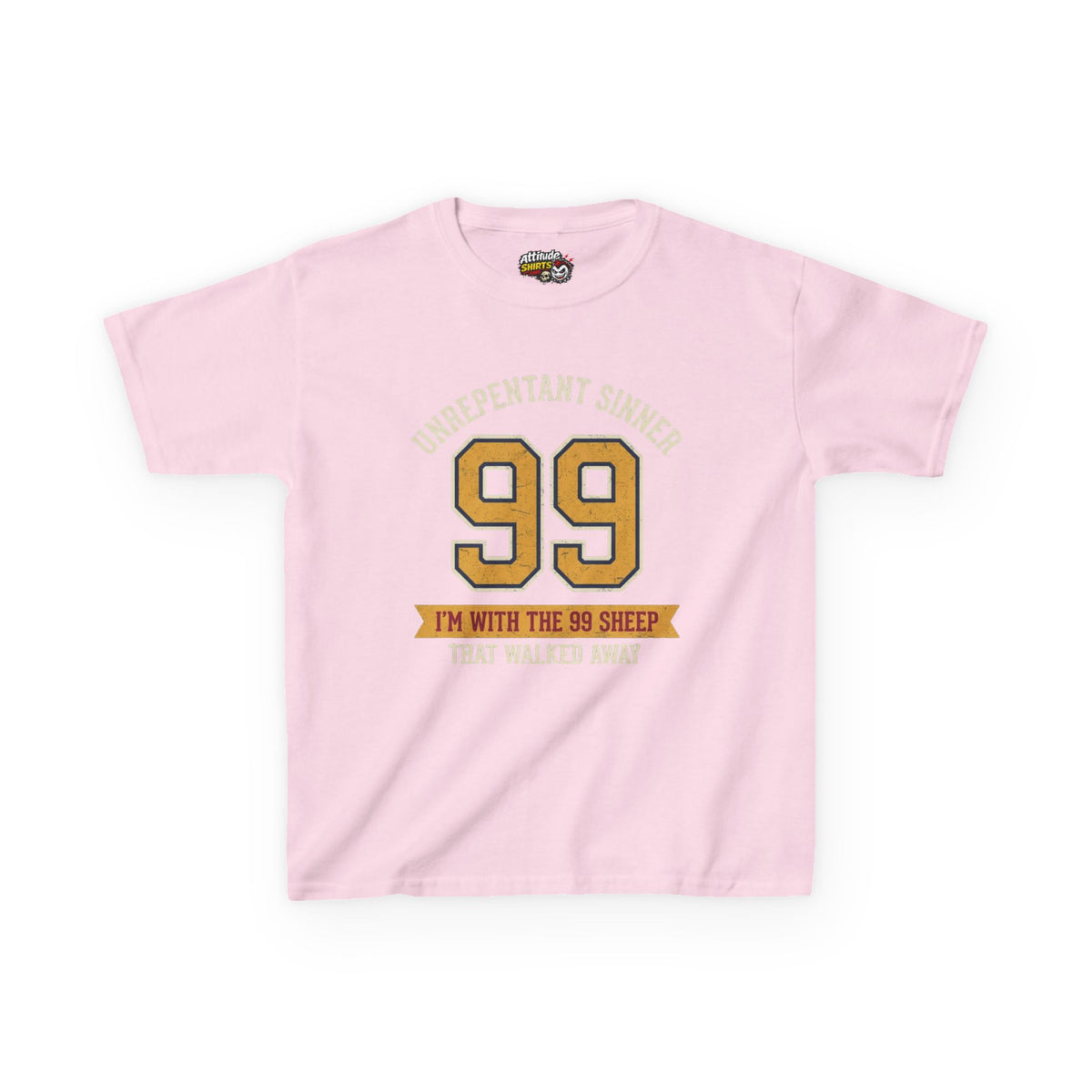 "Good Book Series 99 Unrepentant Sinner" Kids Tee