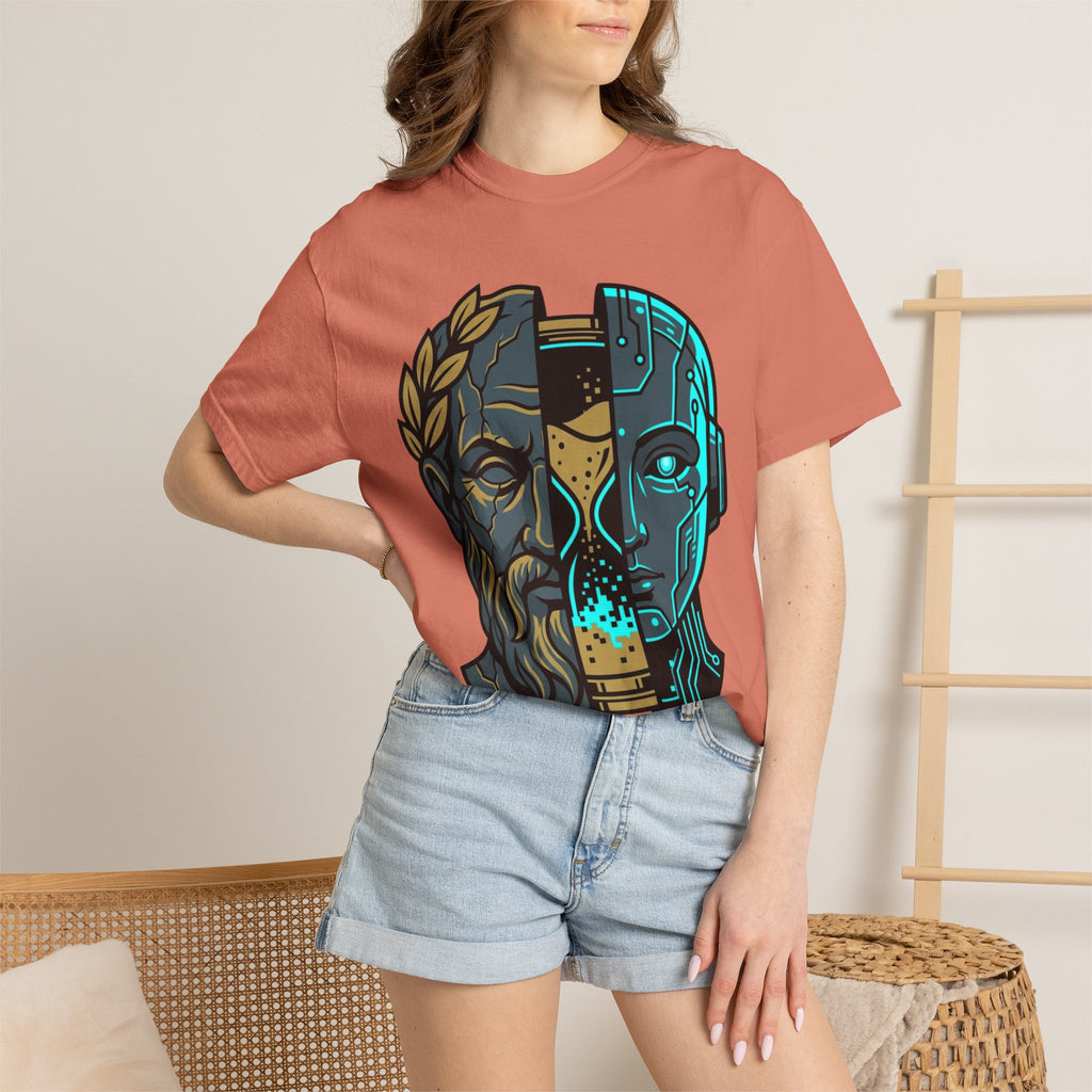 "Time" Unisex Garment-Dyed Tee