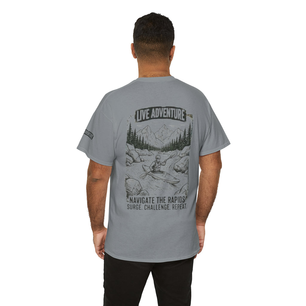 "Live Adventure - Kayak" Premium Graphic Tee