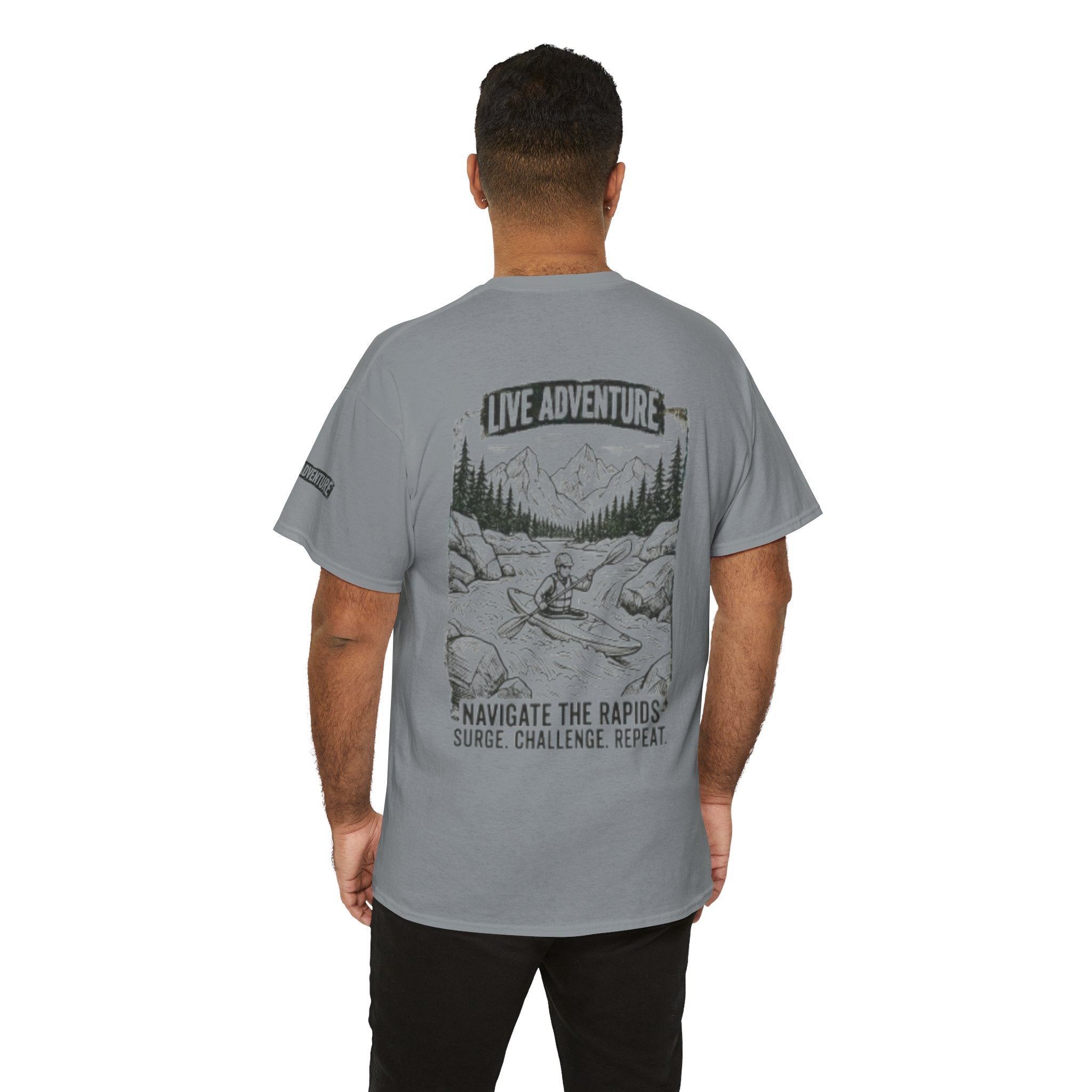 "Live Adventure - Kayak" Premium Graphic Tee