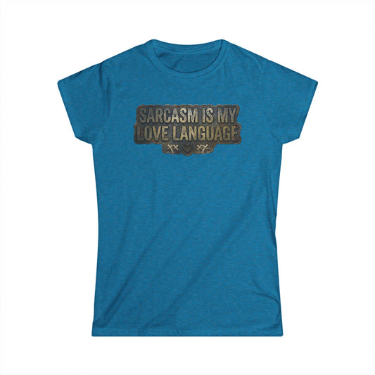 Fluent in Sarcasm | Women's Tee — AttitudeShirts