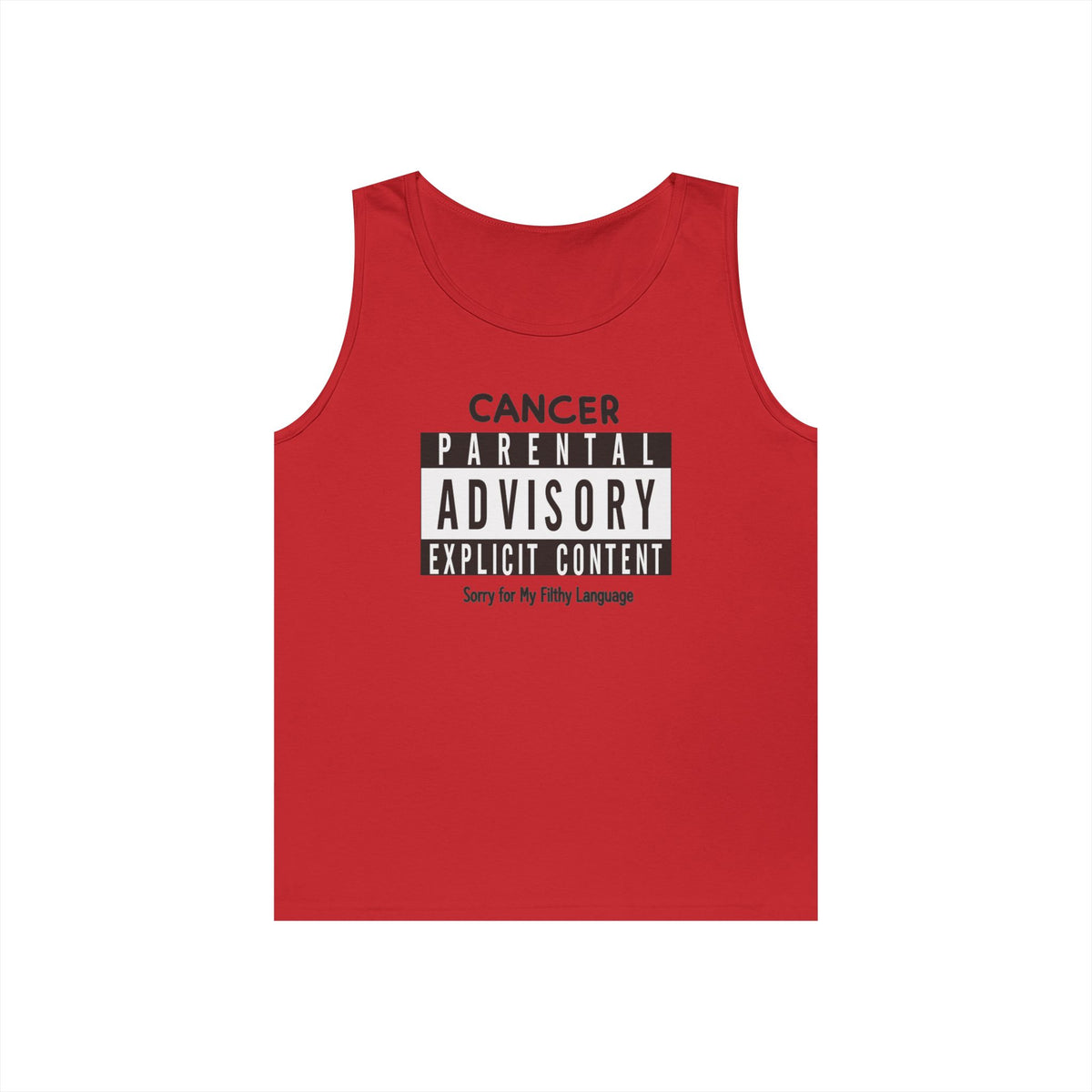 "Sorry For My Filthy Language" Tank Top