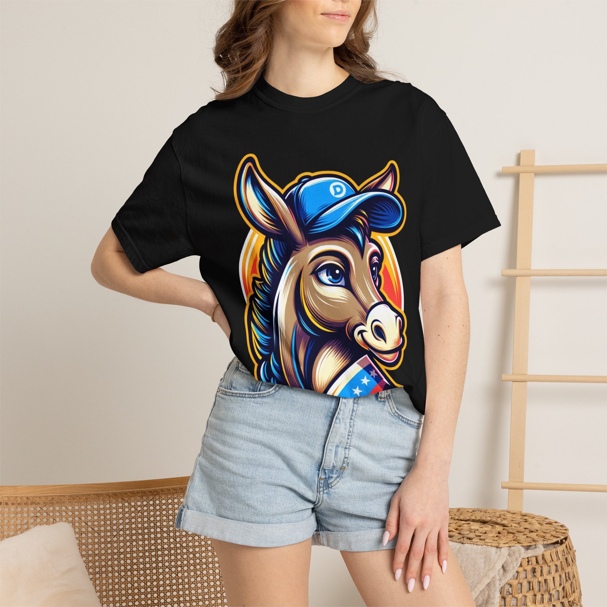 "The Party Animal (Vibrant Edition)" Unisex Garment-Dyed T-shirt