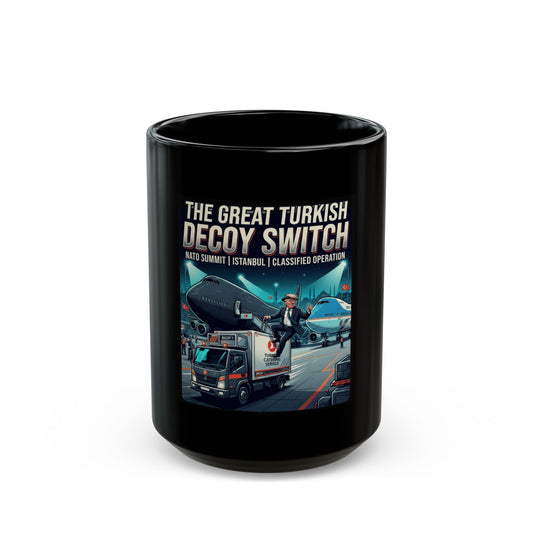 "Decoy Switch" Black Ceramic Mug