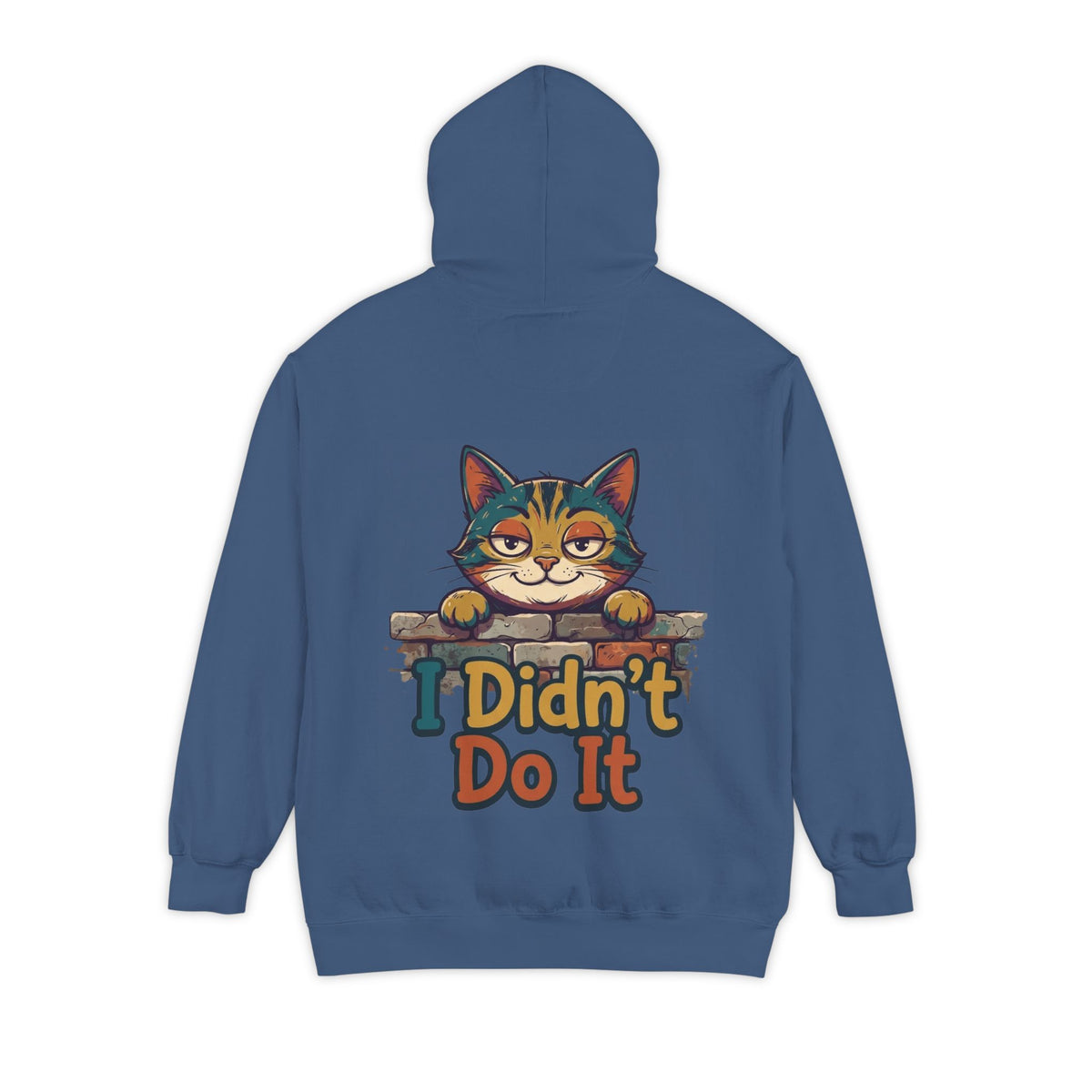 Color: True Navy | I Didn't Do It Garment-Dyed Hoodie