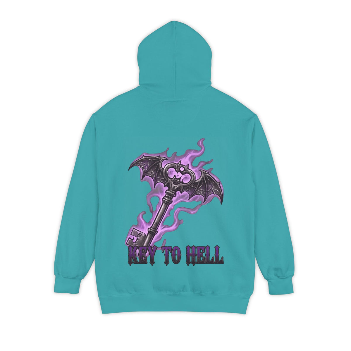 Color: Seafoam | Skeleton Key Garment-Dyed Hoodie