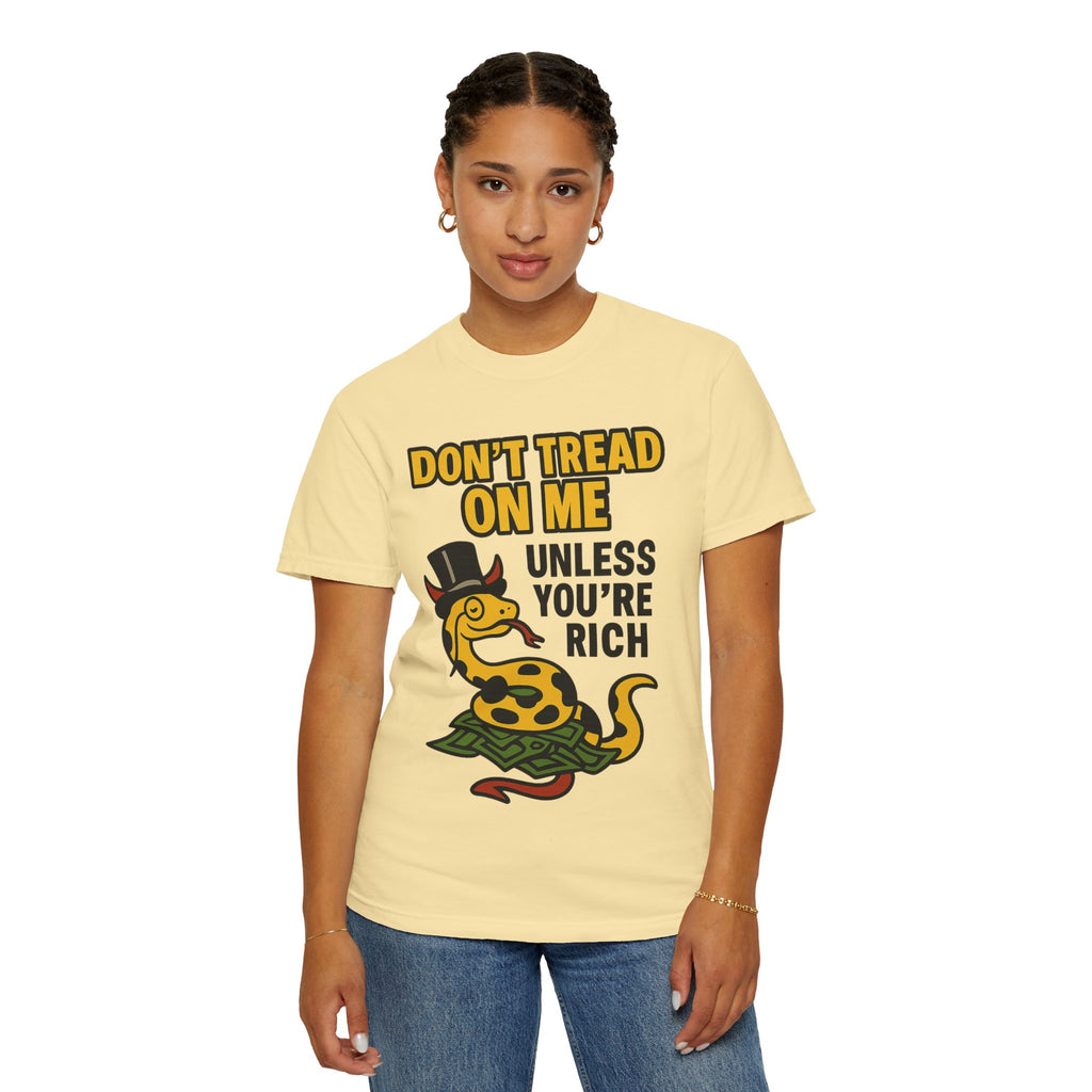 "Don't Tread On Me" Unisex Garment-Dyed T-shirt