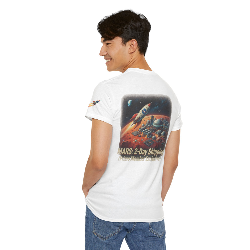 "Mars 2 Day Shipping" Premium Graphic Tee
