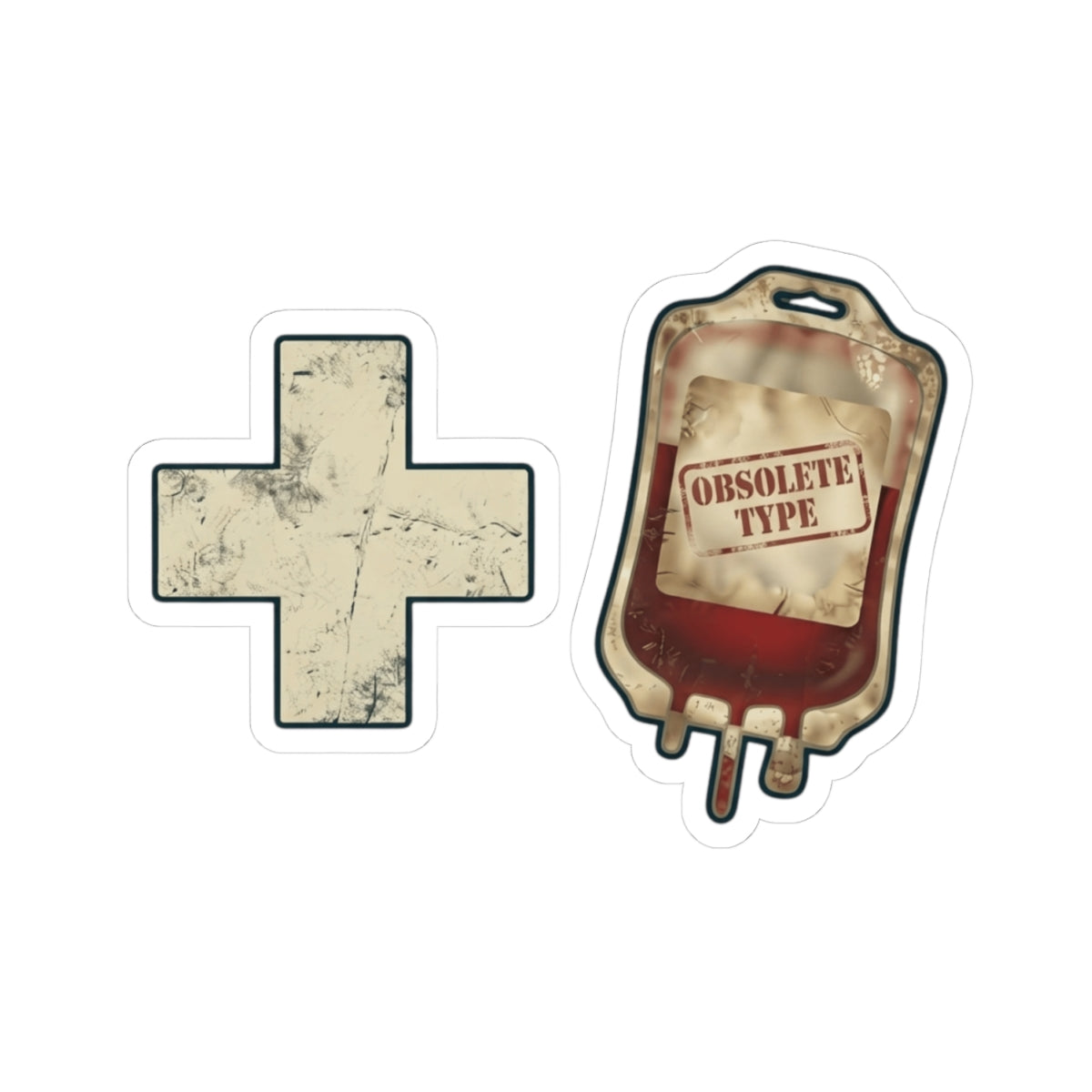 "Blood Type" Sticker