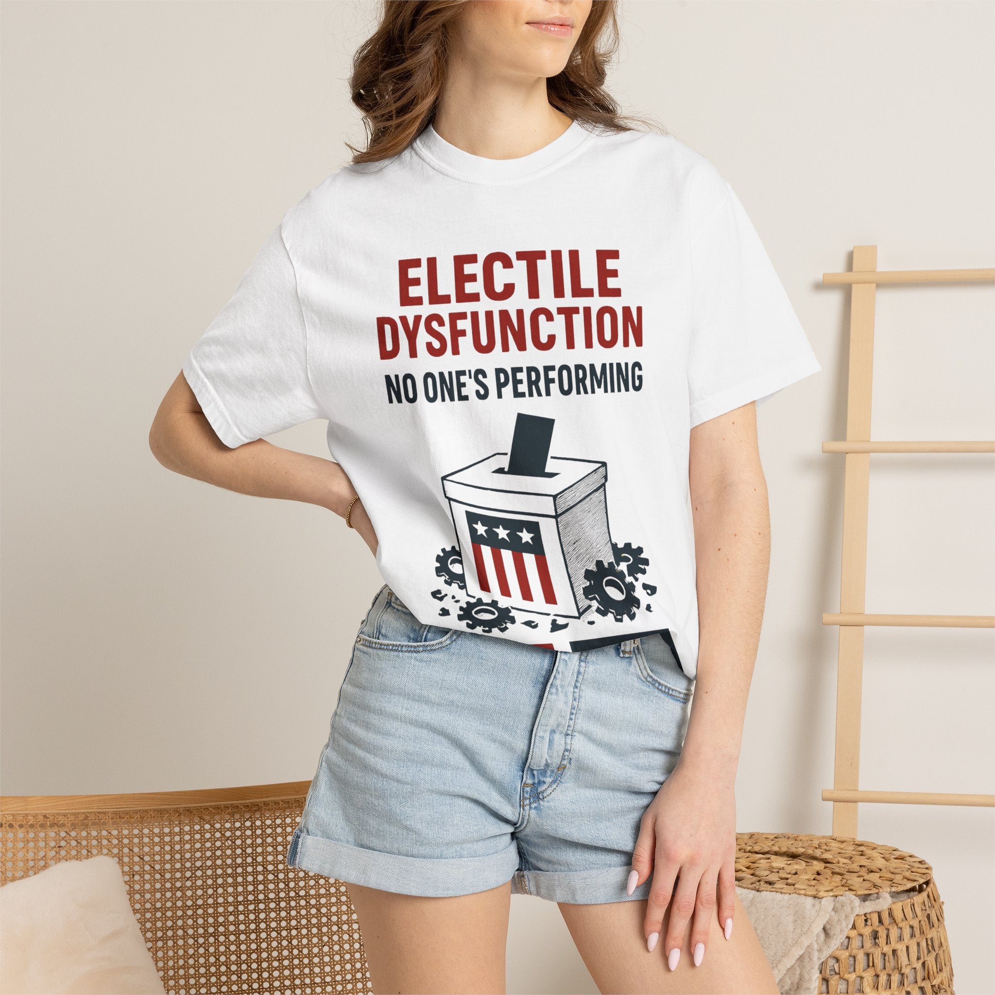 "Electile Dysfunction" Unisex Garment-Dyed T-shirt