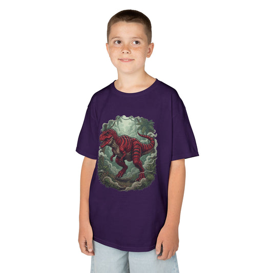 Color: Purple | Kasai Rex (Central Africa) Kids Tee