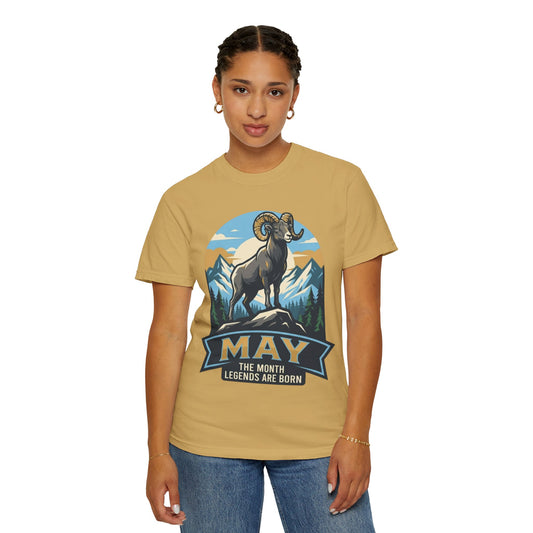 "May Legend" Unisex Garment-Dyed Tee