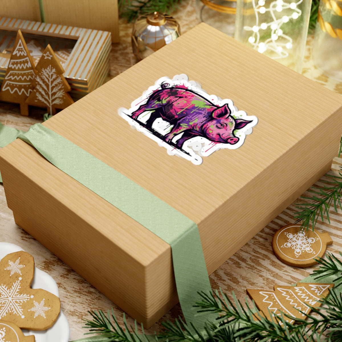 "Barnyard Pig" Sticker — Main