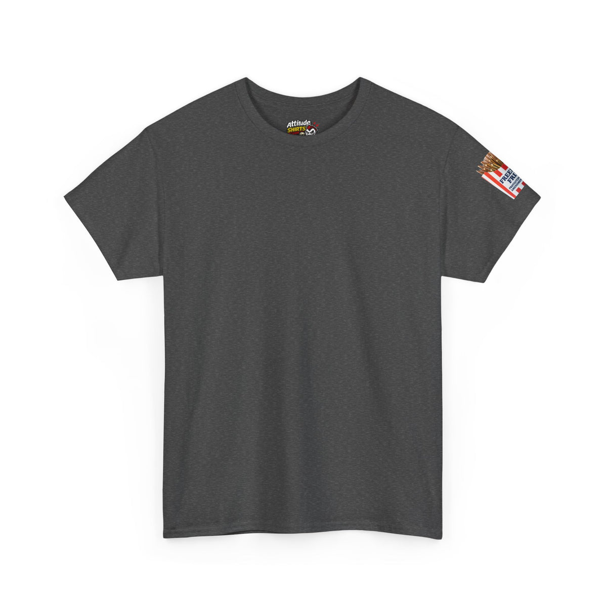 Color: Dark Heather | Freedom Fries Premium Graphic Tee