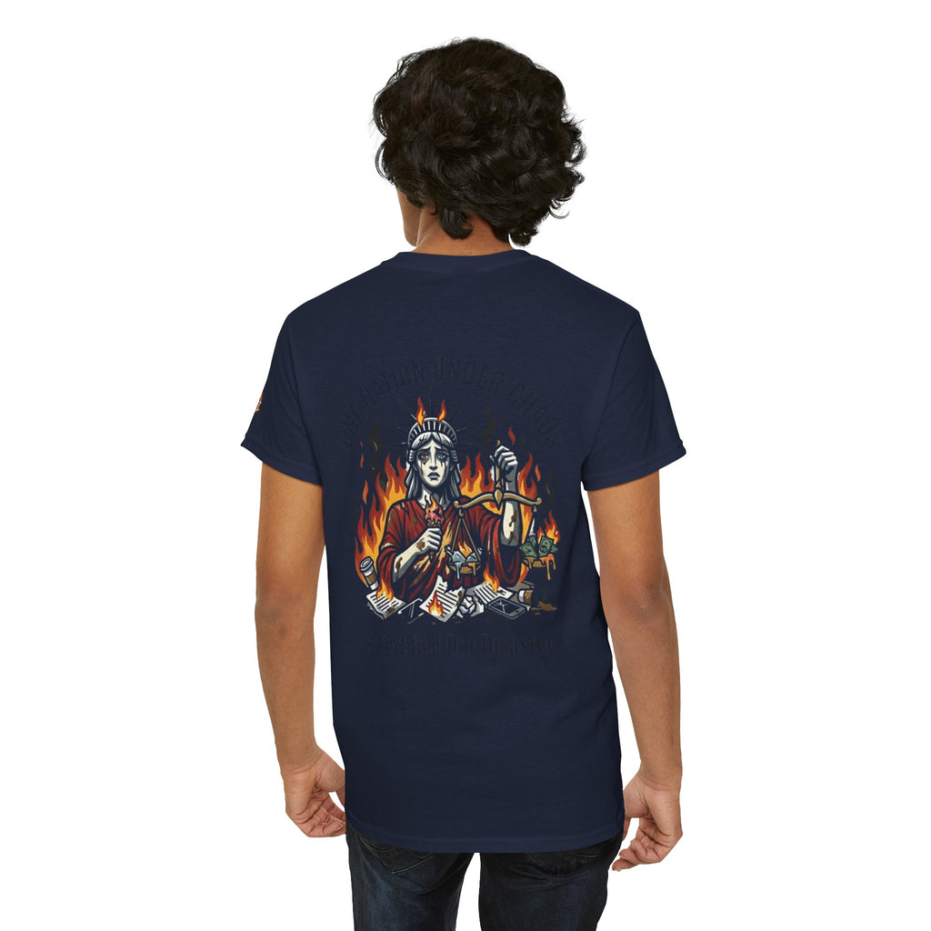 "One Nation Under Chaos" Premium Graphic Tee