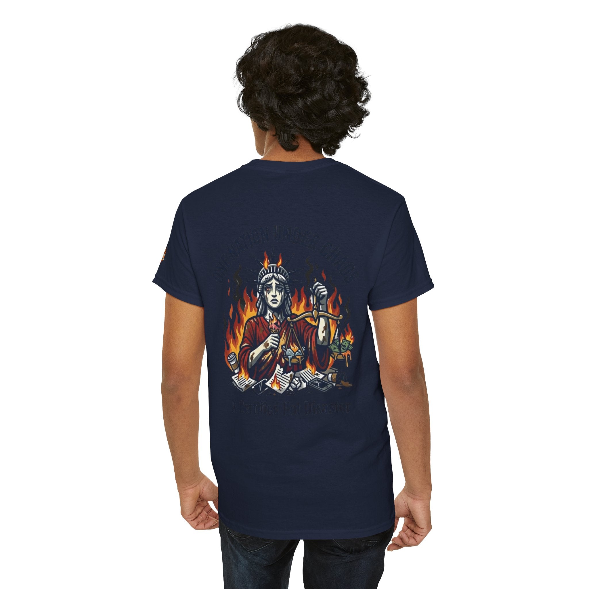 "One Nation Under Chaos" Premium Graphic Tee