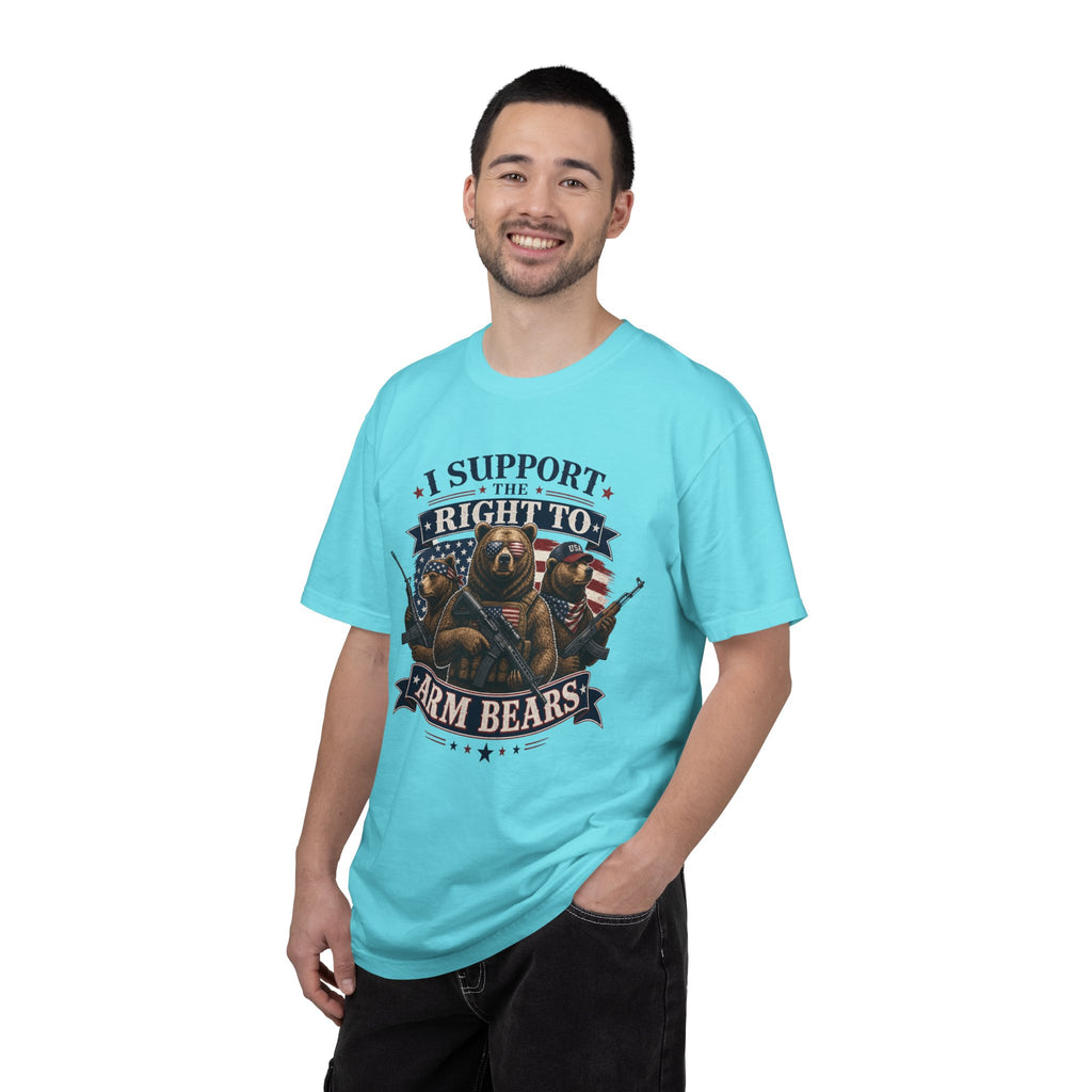 "Armed Bears" Unisex Garment-Dyed Tee