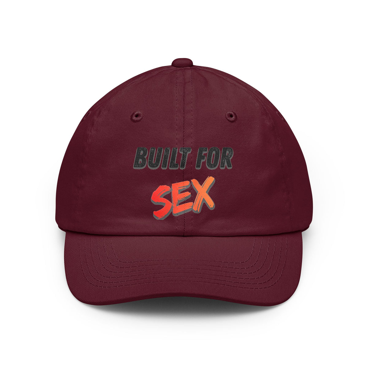 Color: Maroon | Built for Sex Dad Hat