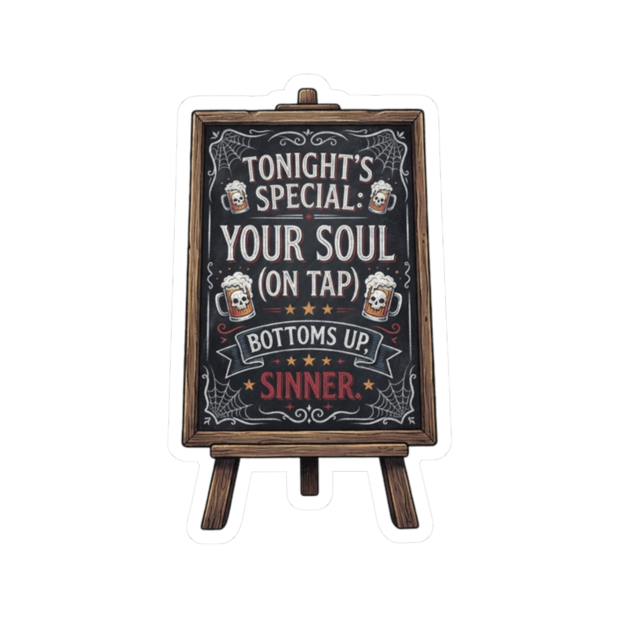 "Soul On Tap" Sticker — Main