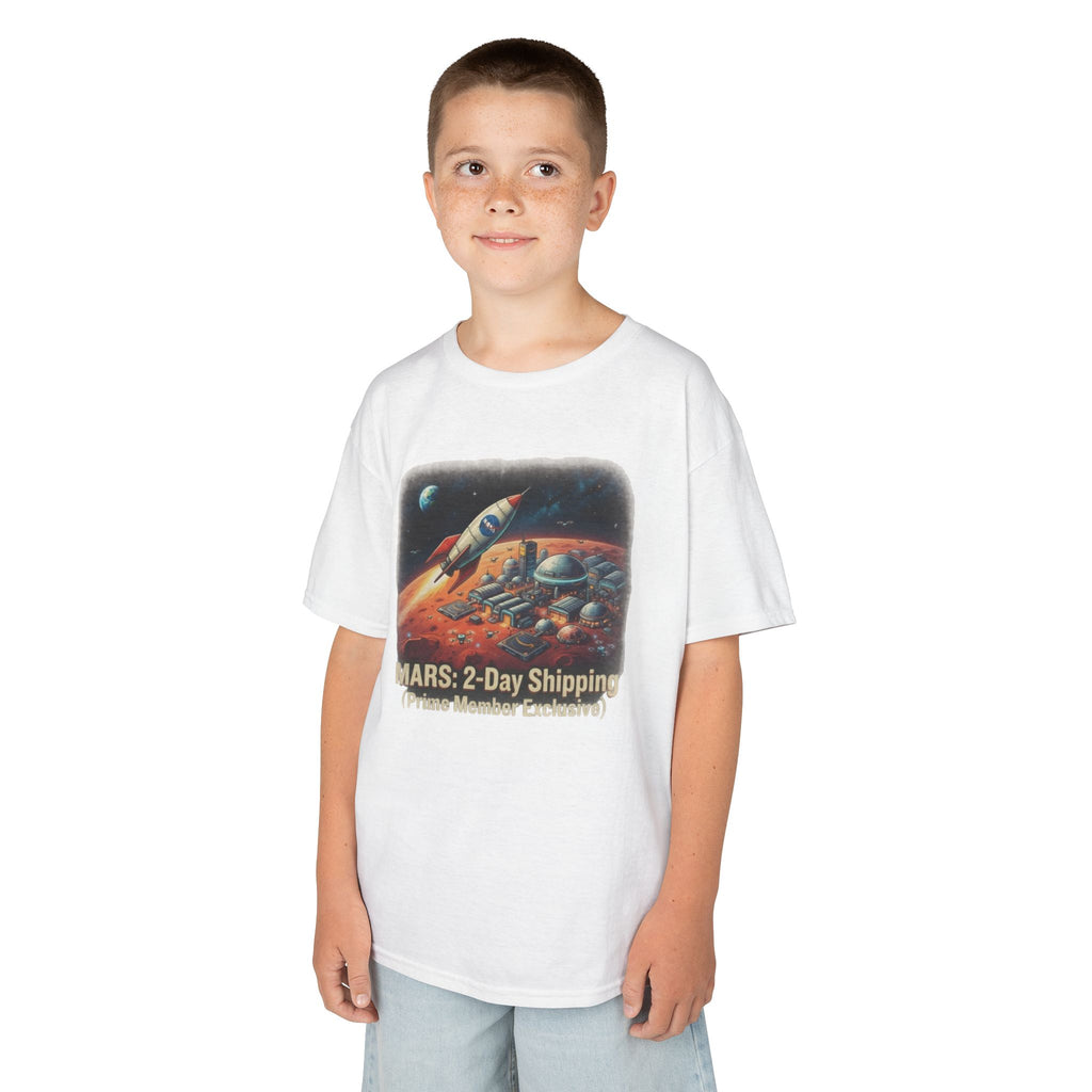 "Mars 2 Day Shipping" Kids Tee