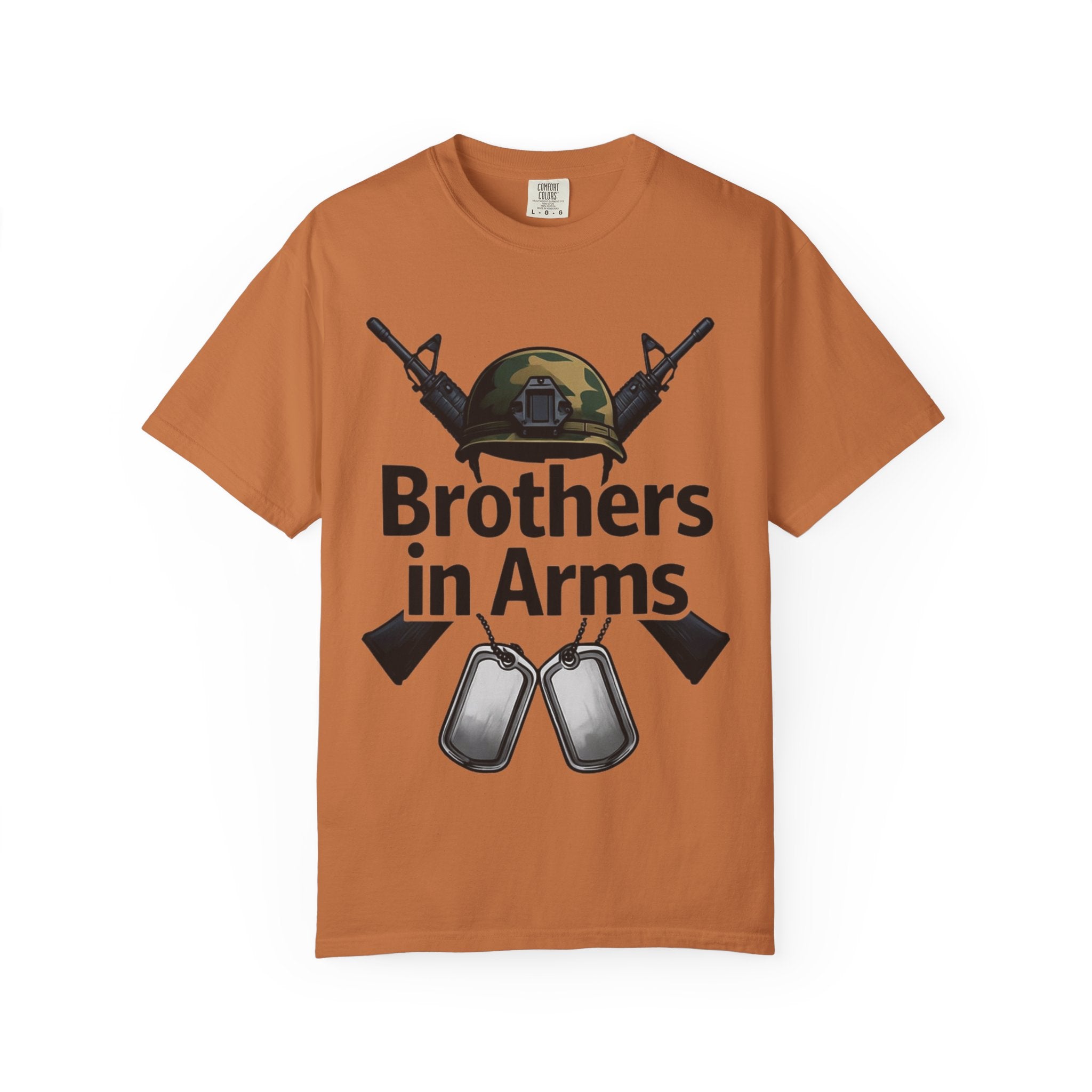 "Brothers in Arms" Unisex Garment-Dyed T-shirt