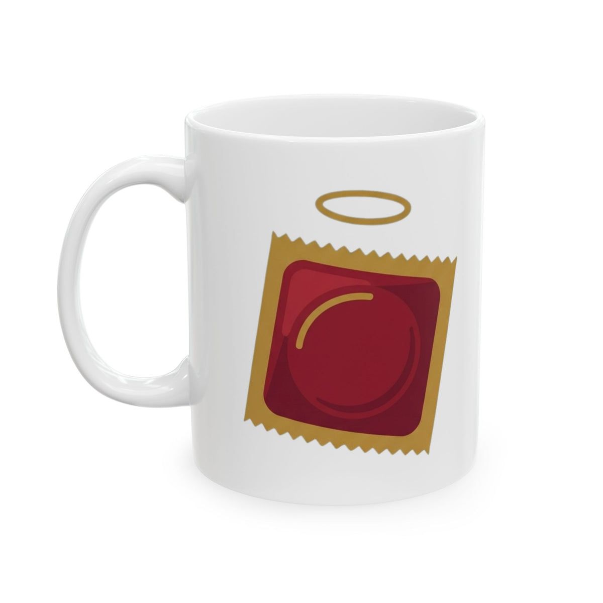 "Good Book Series Jesus Saves and So Should You" White Ceramic Mug — Graphic