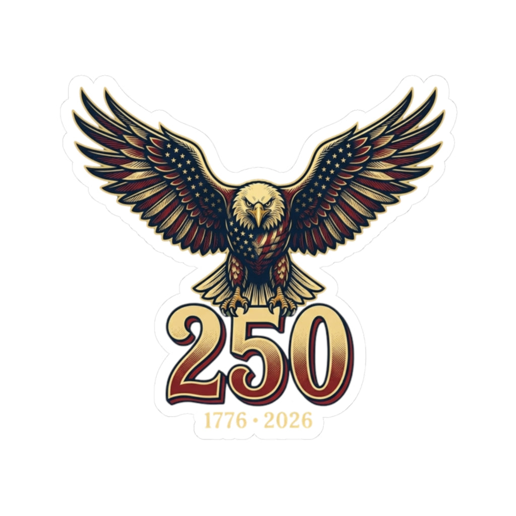 "USA 250 Years" Sticker