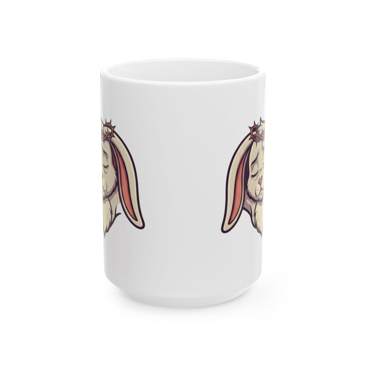 "Zombie Carpenter" White Ceramic Mug — Graphic