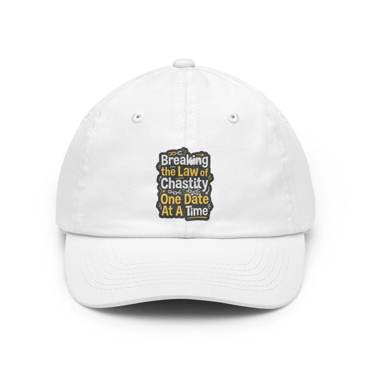 Color: White | Breaking the Law of Chastity Dad Hat