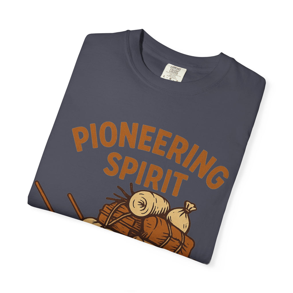 "Pioneering Spirit" Unisex Garment-Dyed T-shirt