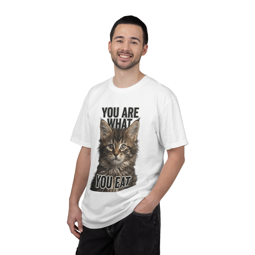 "You Are What You Eat - Cat 4" Unisex Garment-Dyed T-shirt