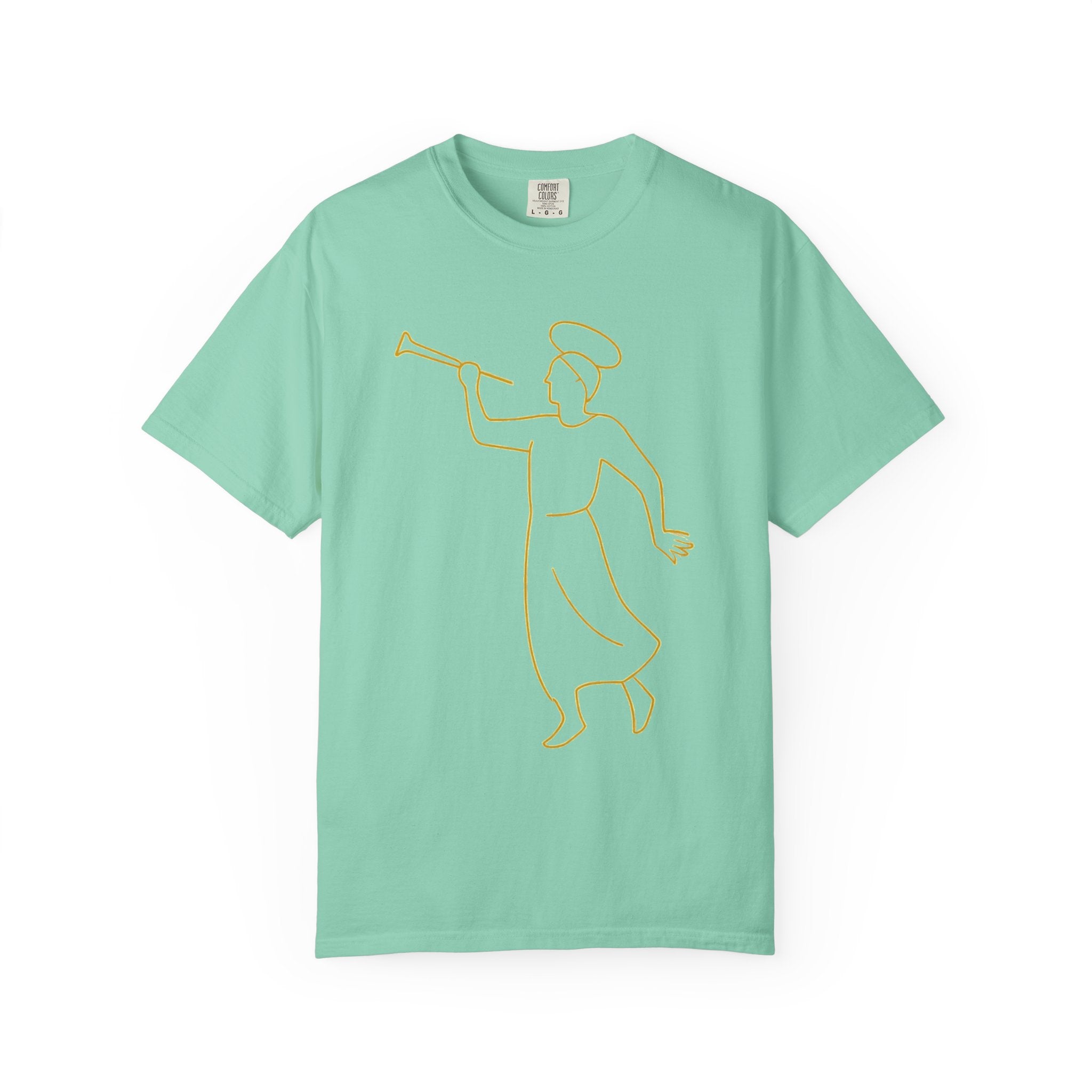"Angel Moroni" Unisex Garment-Dyed T-shirt