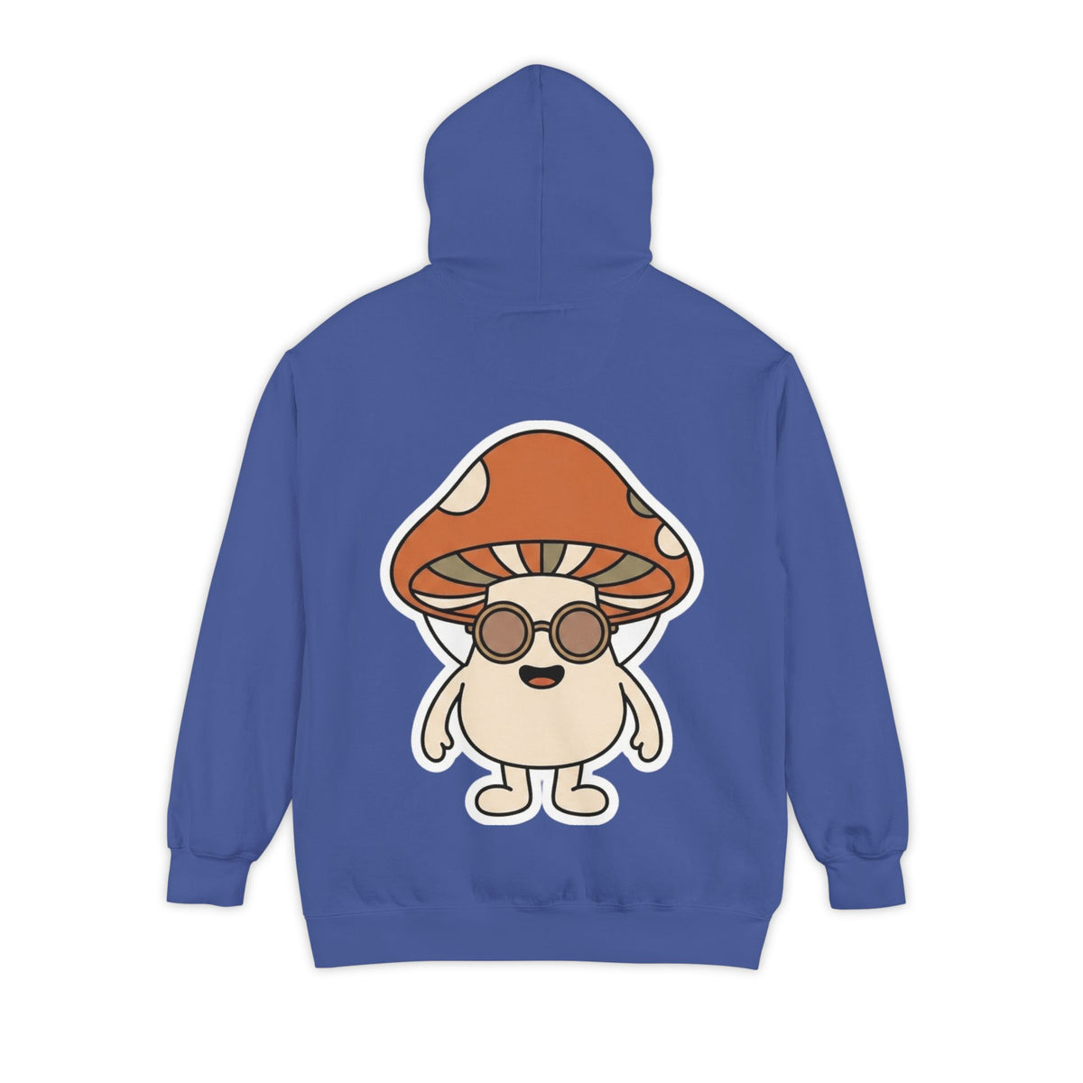 Color: Flo Blue | Shroom Man Garment-Dyed Hoodie