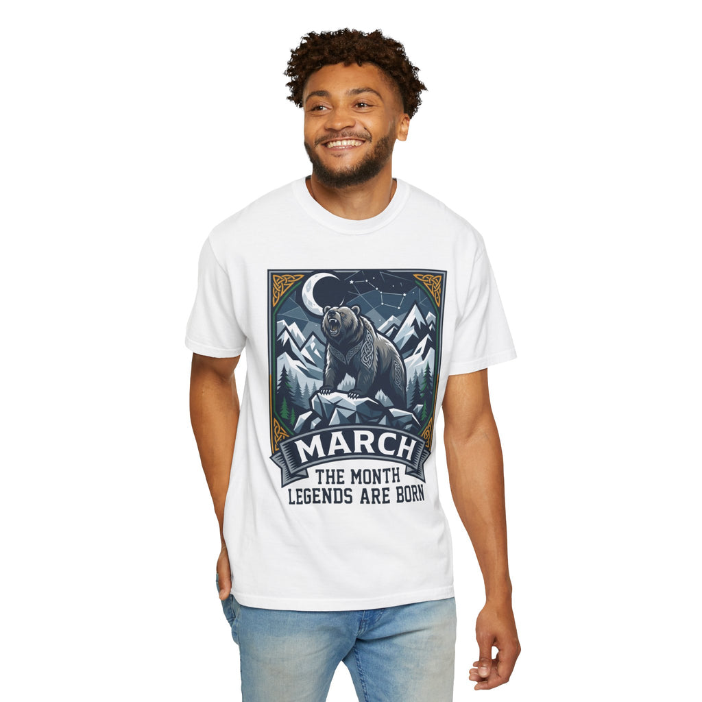 "March Legend" Unisex Garment-Dyed Tee