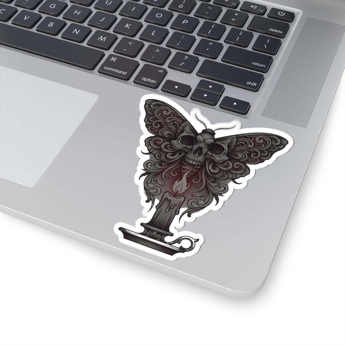 "Skeleton Moth" Sticker — Main