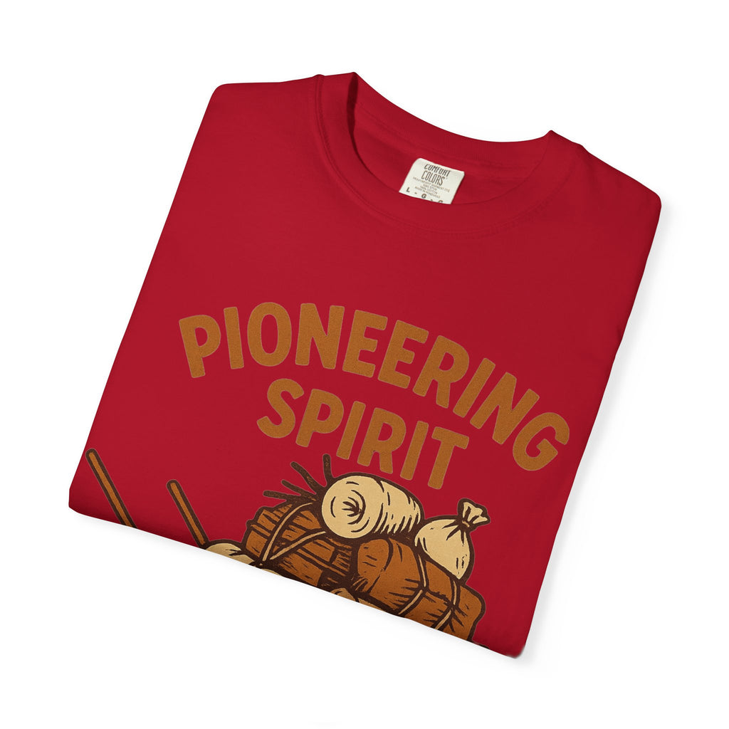 "Pioneering Spirit" Unisex Garment-Dyed T-shirt