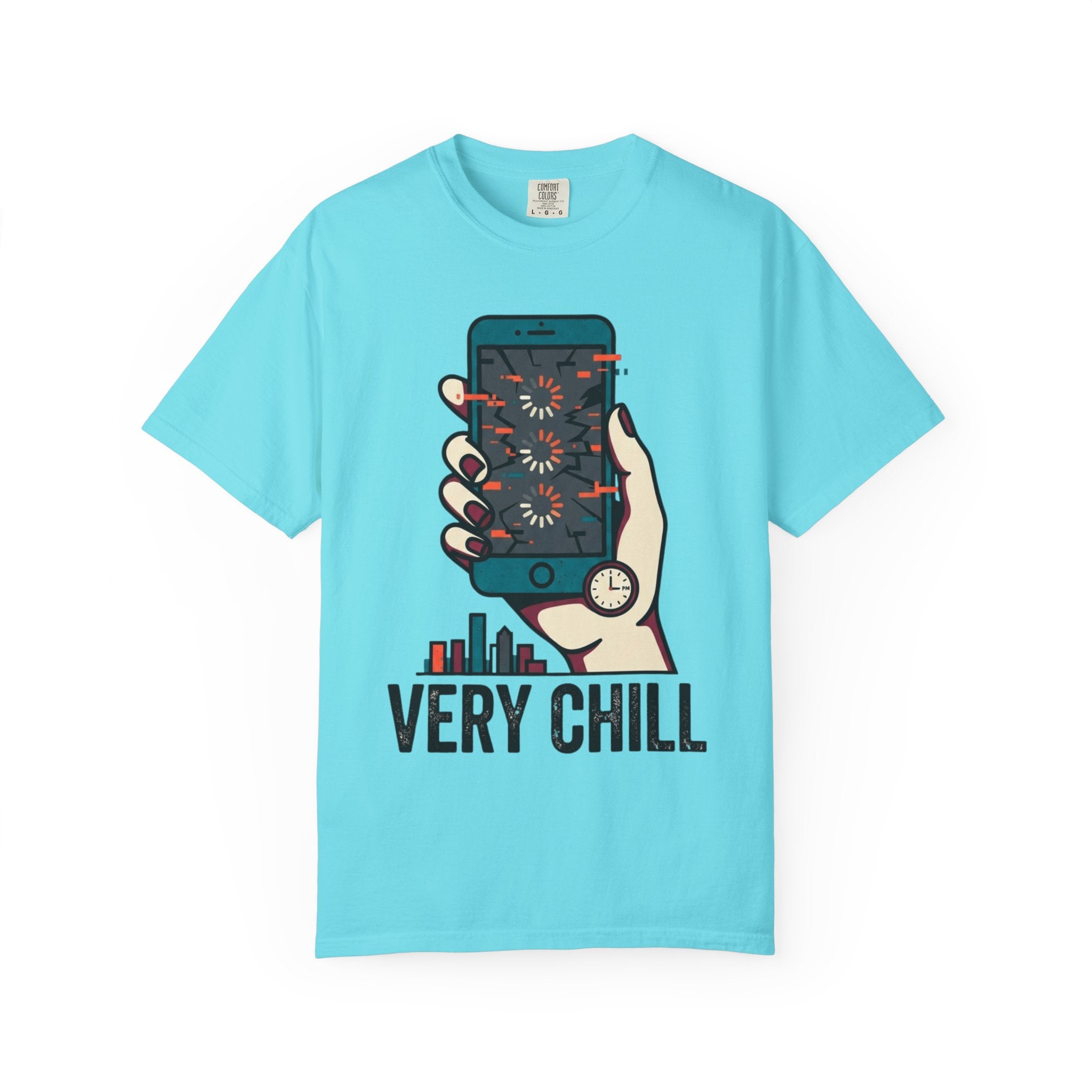 "Very Chill" Unisex Garment-Dyed Tee