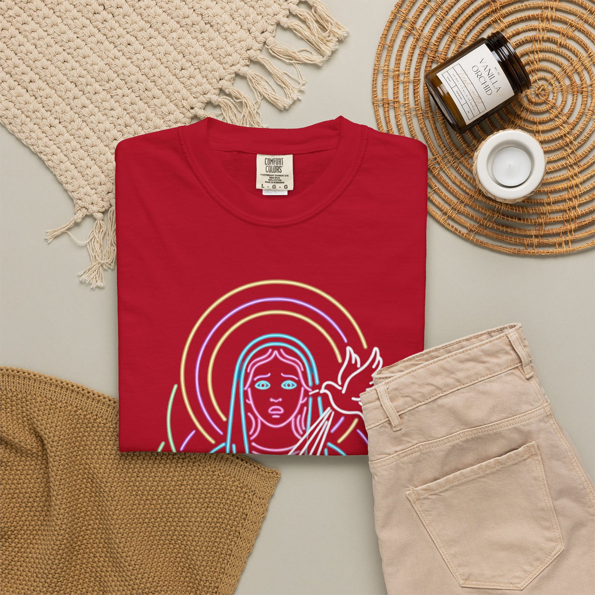 "Good Book Series MILF" Unisex Garment-Dyed Tee