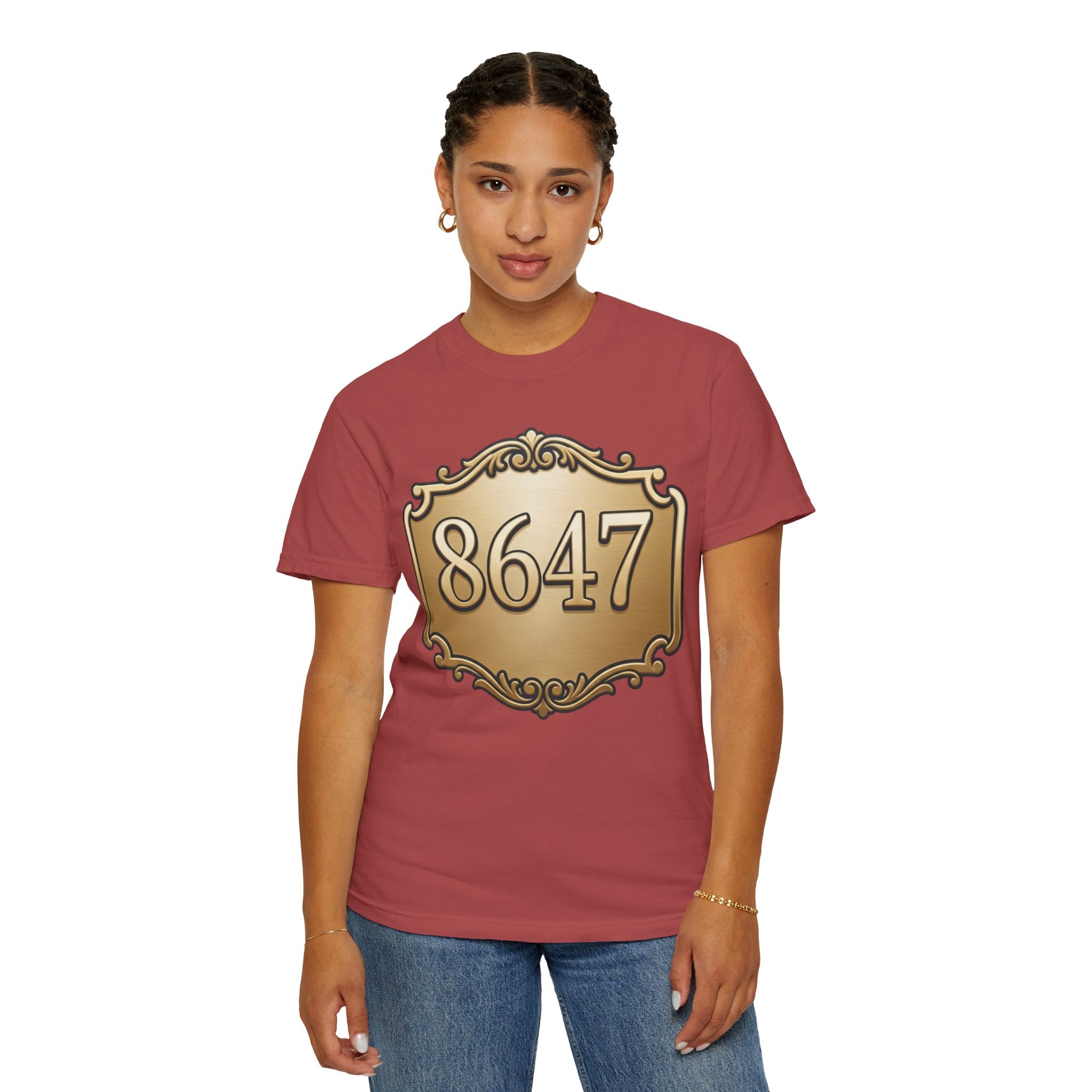 "8647" Unisex Garment-Dyed Tee
