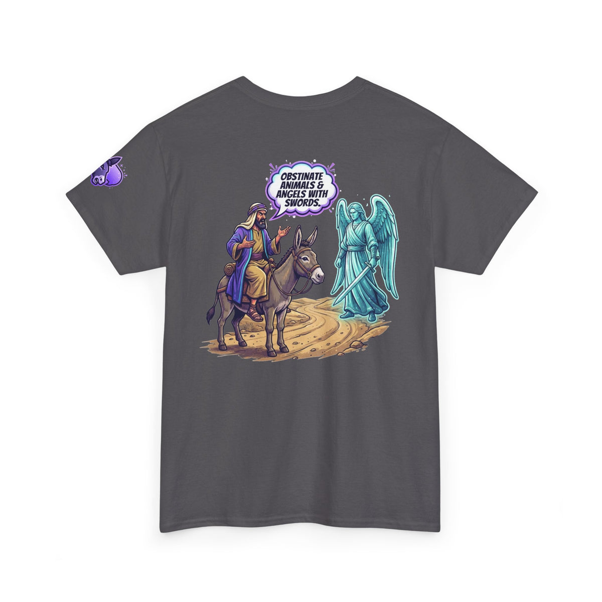 Good Book Series Obstinate Animals & Angels With Swords Premium Graphic Tee