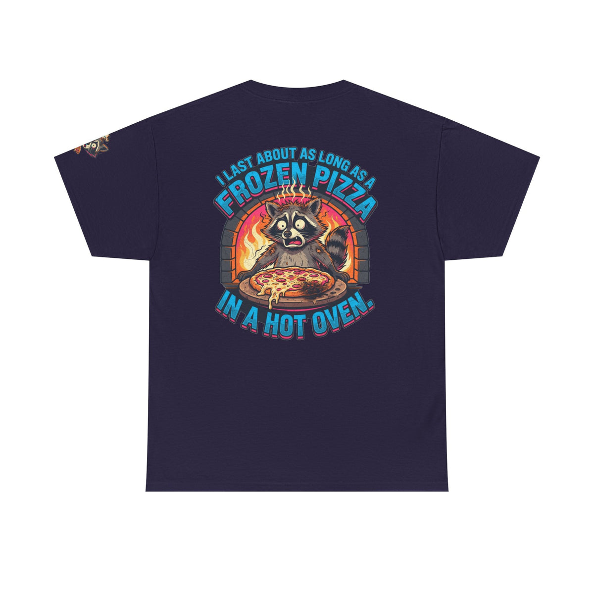 Color: Blackberry | Frozen Pizza in a Hot Oven Premium Graphic Tee