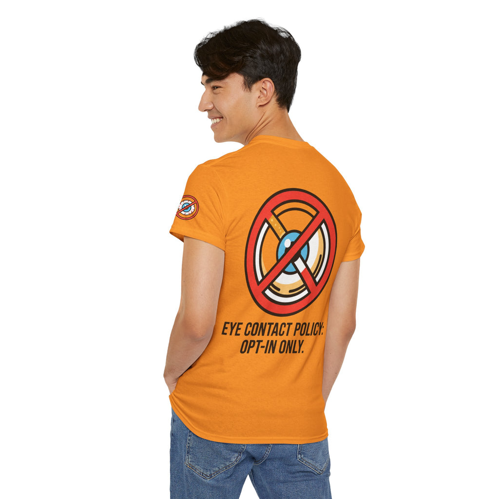 "Eye Contact Policy" Premium Graphic Tee