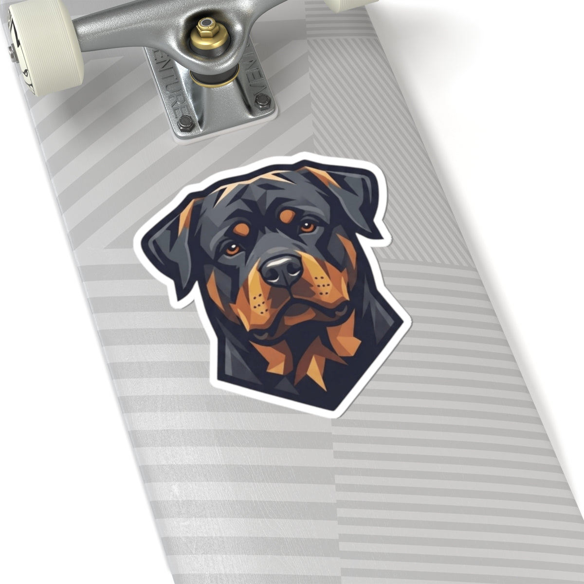 "Rottweiler Rulers Confident Powerful" Sticker