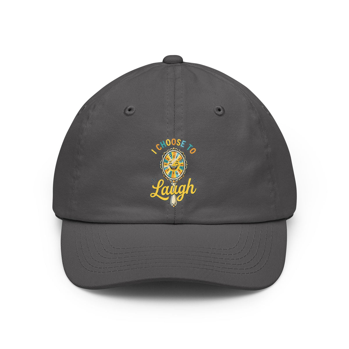 Color: Charcoal | I Choose to Laugh Dad Hat