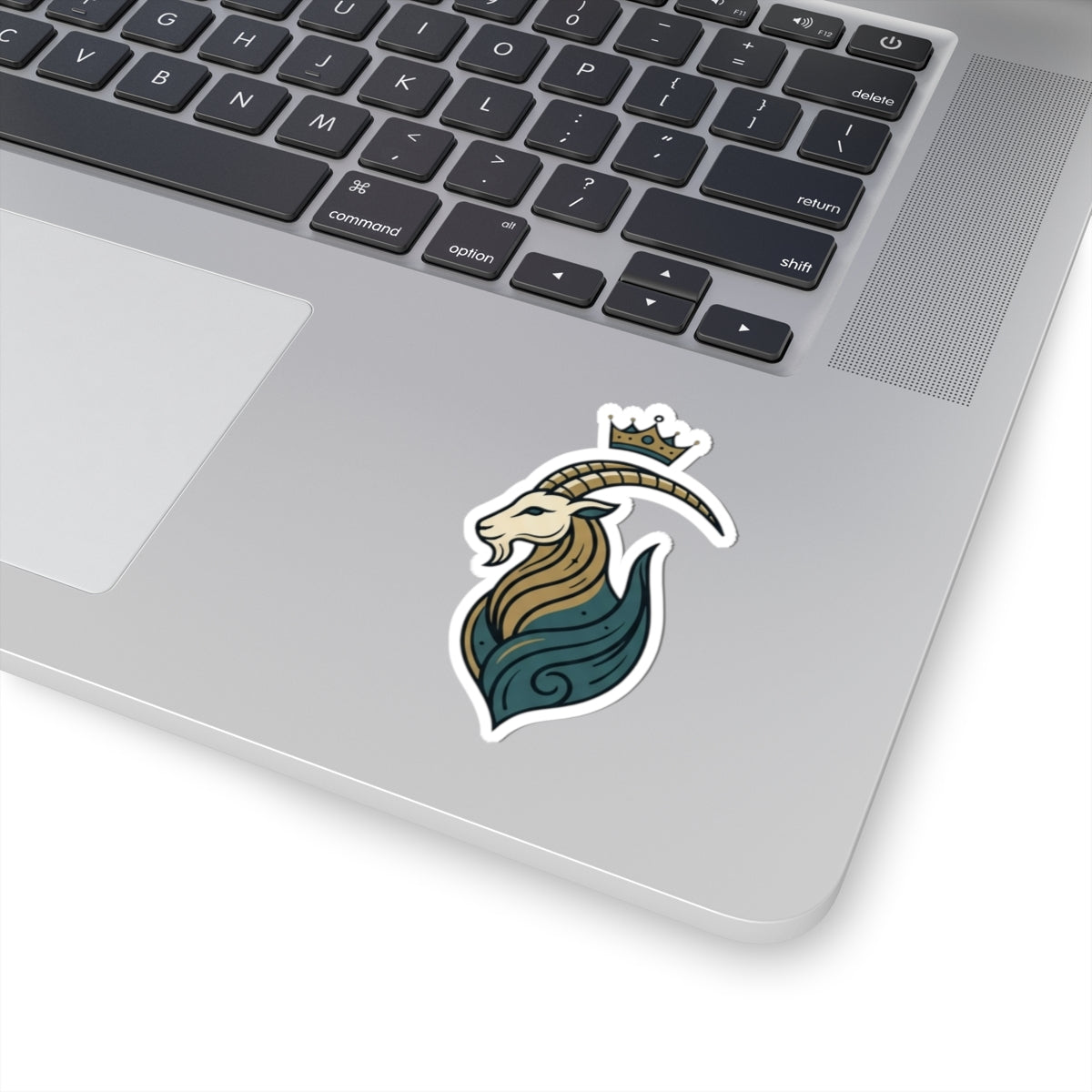 "Capricorn- The Sea-Goat Crest" Sticker
