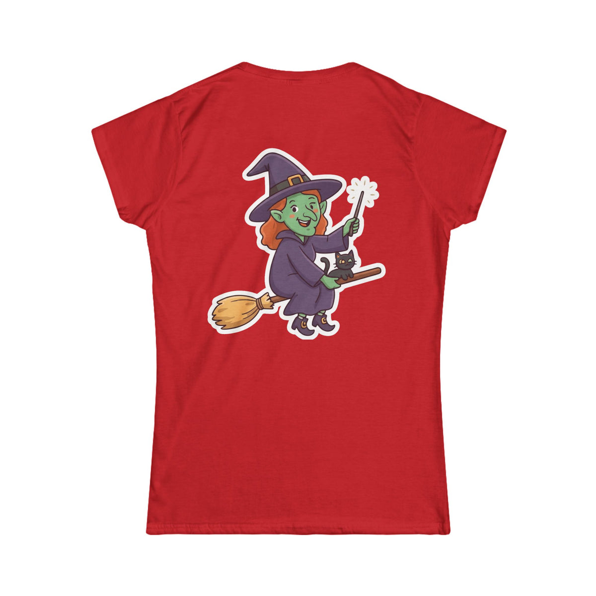 Color: Red | Witch Women's Tee