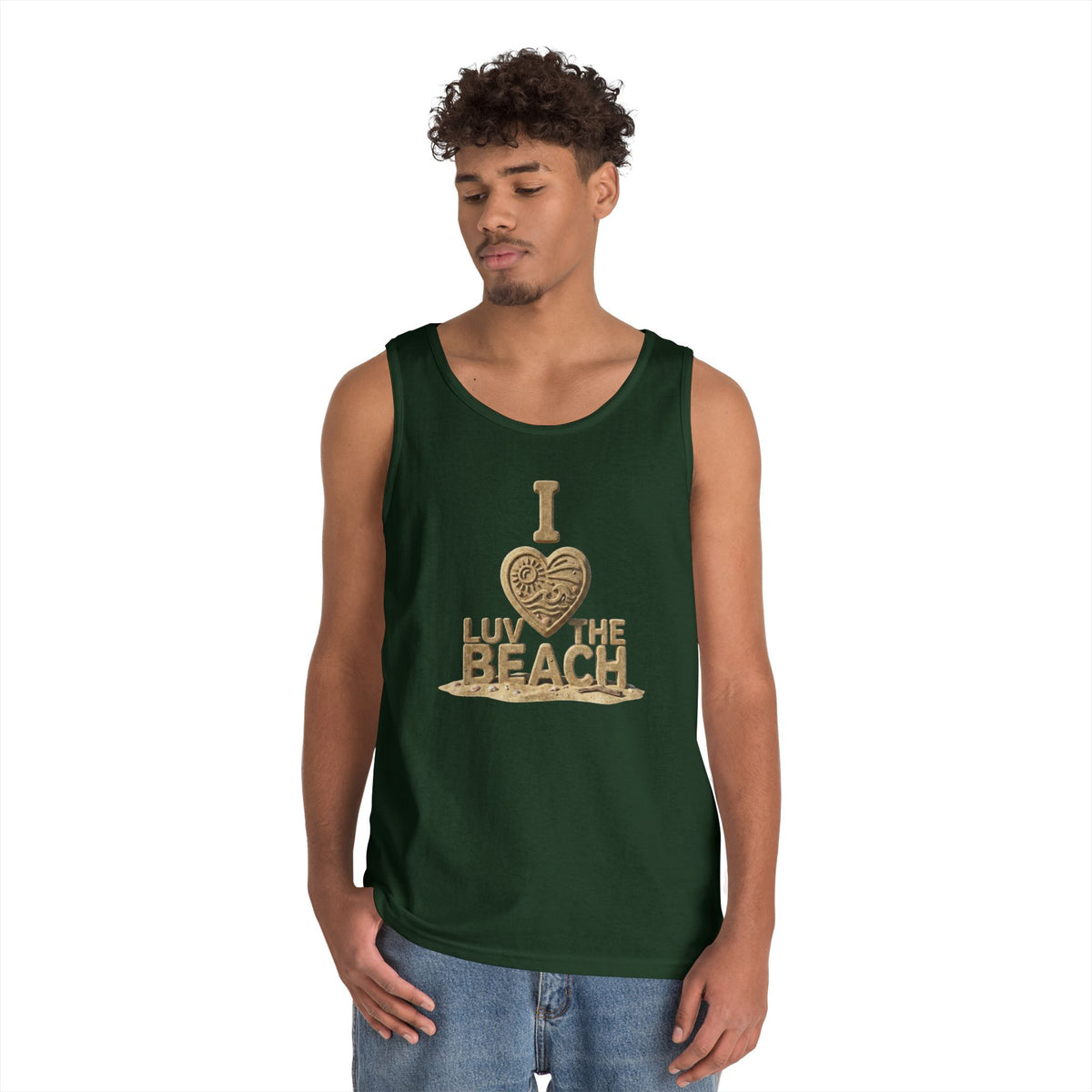 "I Luv The Beach" Tank Top